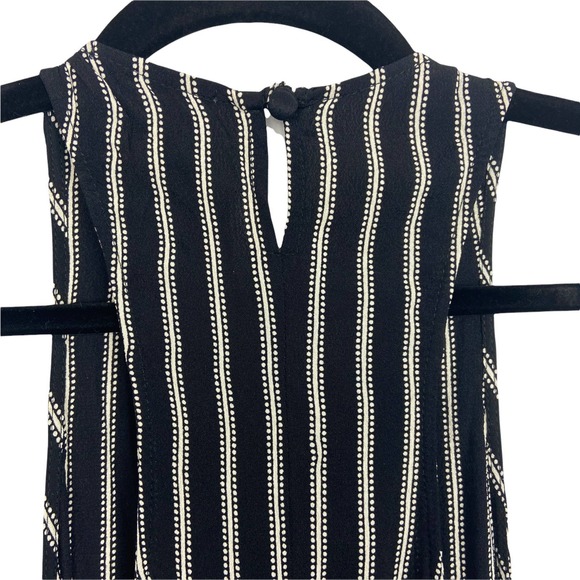 Privacy Please Lexington XS Swing Dress Black & White Stripe Size X-Small - Picture 6 of 12